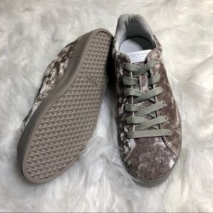 Rag & Bone Dove Crushed Velvet Sneaker.